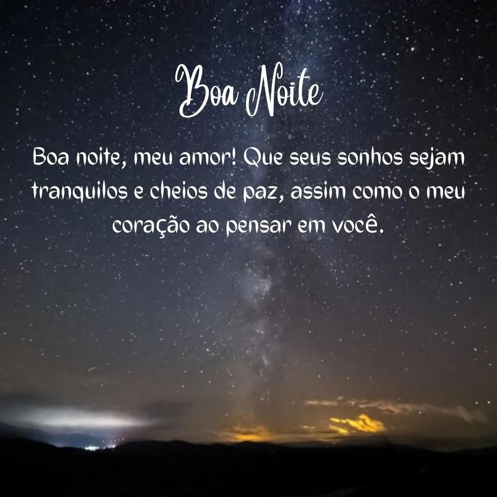 Boa noite