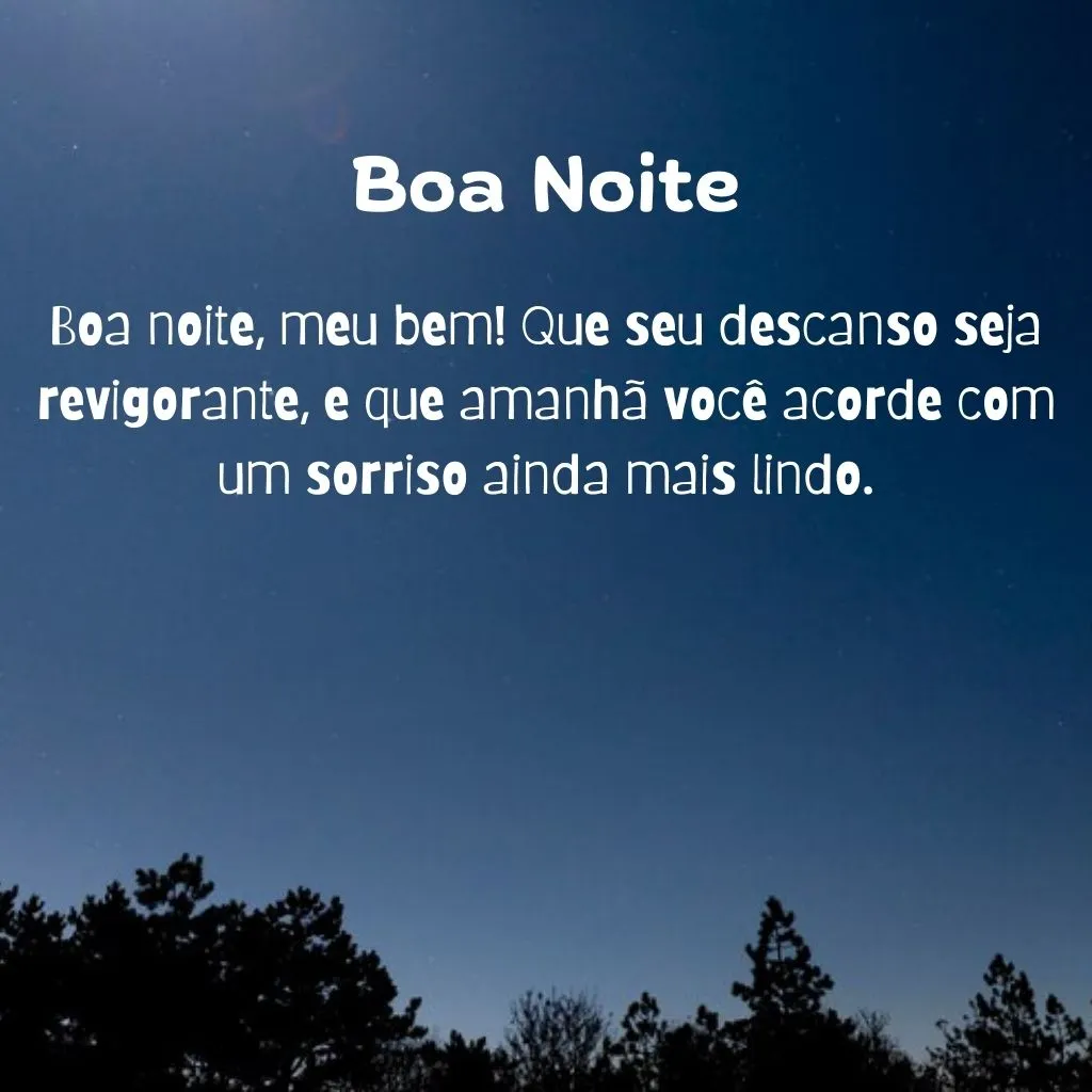 Boa noite