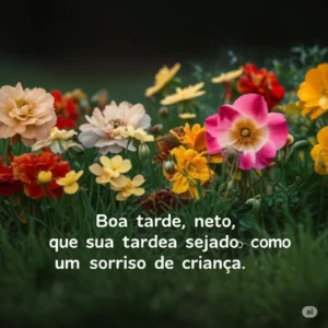 boa tarde neto