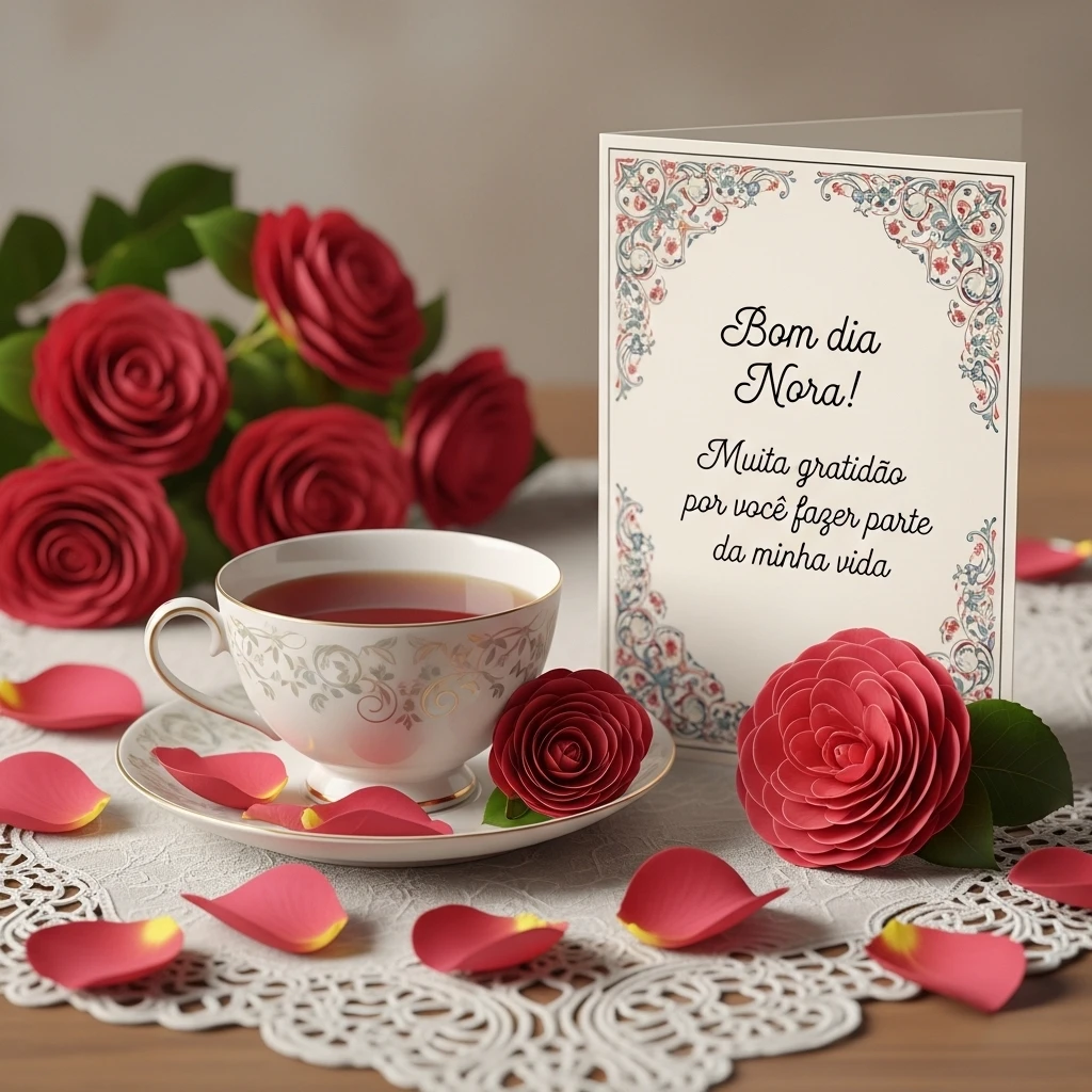 Bom dia nora 15